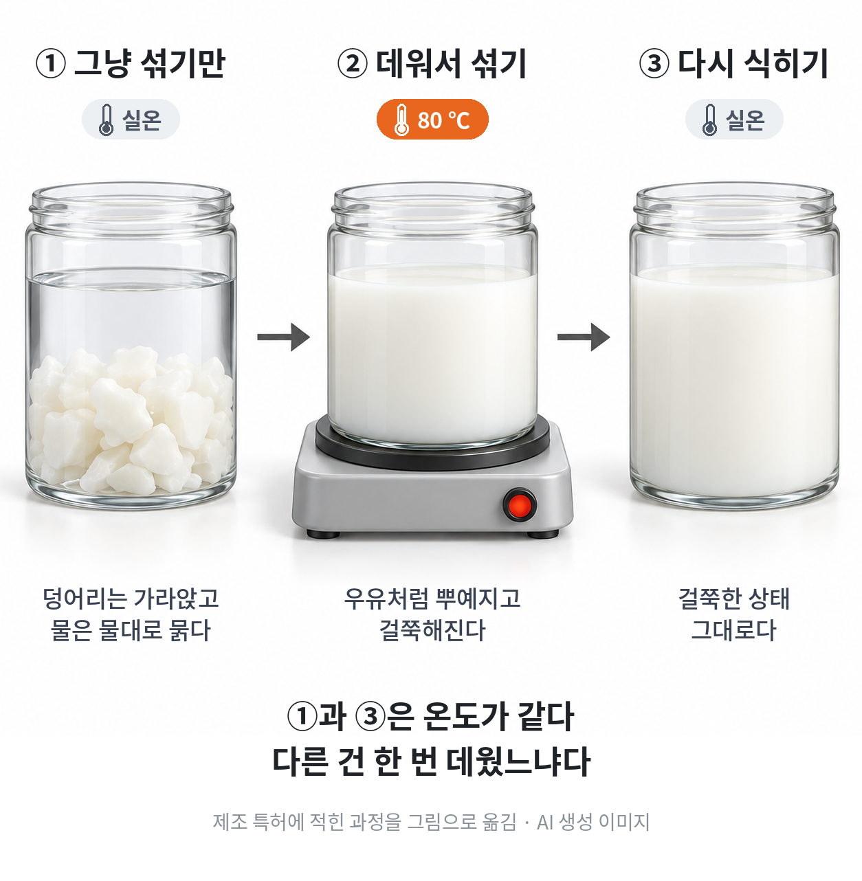 고우리 제조특허 알기 쉽게 표현한 그림